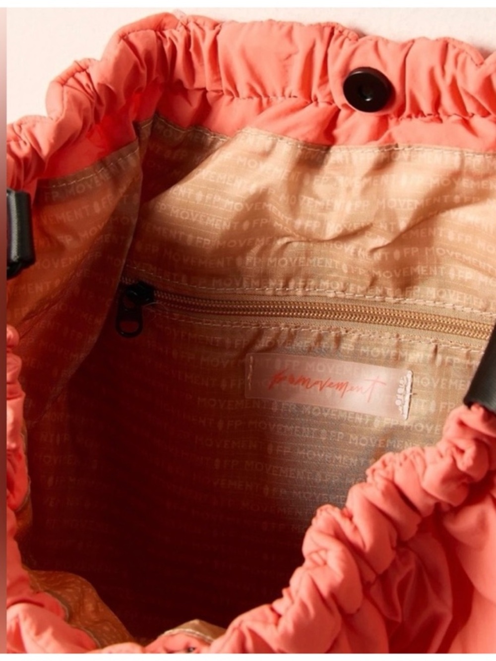 Free People Movement Rest Day Carryall Bag, NWT, Flame (SOLD OUT COLOR) - Picture 4 of 6